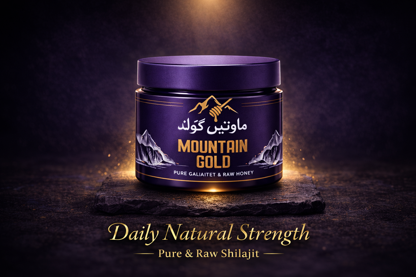 Organic Himalayan Shilajit - 100% Pure & Lab Tested (Grade A)